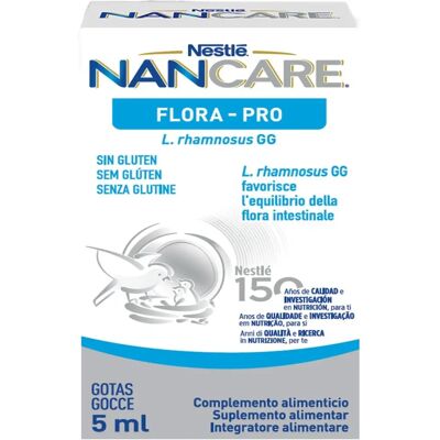 Nestlé Nancare Flora Pro 5 ml - Nahrungsergänzung für Säuglinge Nestlé Nancare Flora Pro 5 ml - Nahrungsergänzung für Säuglinge
