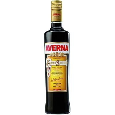 Averna 1L Couleur caramel foncé - Amaro - Publicité Averna 1L Couleur caramel foncé - Amaro - Publicité