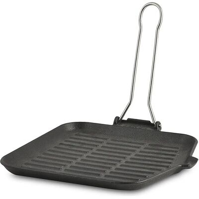 Ilsa Dietella Vierkante Gietijzeren Grillpan - Grillpan Ilsa Dietella Vierkante Gietijzeren Grillpan - Grillpan