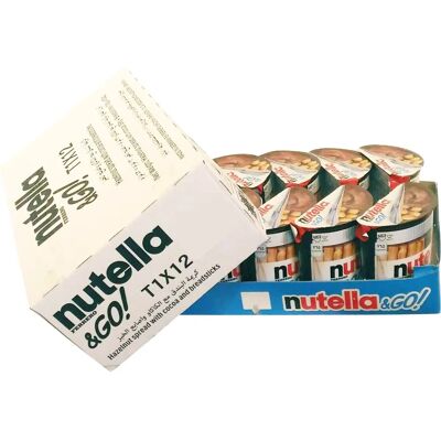 Nutella & Go - 12 Stuks Cacao Hazelnoot Snack - Snack Nutella & Go - 12 Stuks Cacao Hazelnoot Snack - Snack