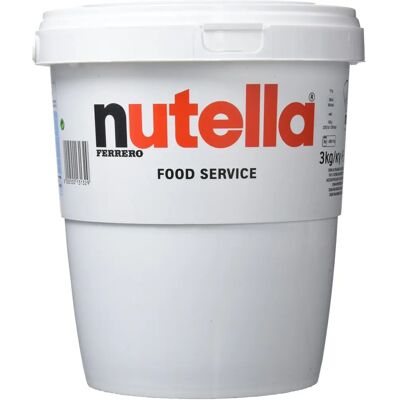 Nutella Kräm - Hasselnöt och Kakao - 3kg Nutella Kräm - Hasselnöt och Kakao - 3kg
