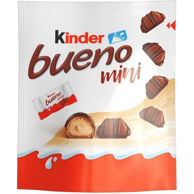 Gaufres Kinder Bueno Mini au chocolat au lait - Snack au chocolat - Publicité Gaufres Kinder Bueno Mini au chocolat au lait - Snack au chocolat - Publicité