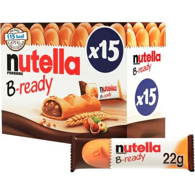Nutella B-Ready - Barre de Snack - Publicité Nutella B-Ready - Barre de Snack - Publicité