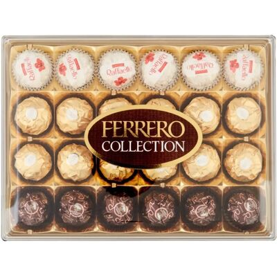 Collection Ferrero Rocher - 24 Bonbons - Publicité Collection Ferrero Rocher - 24 Bonbons - Publicité