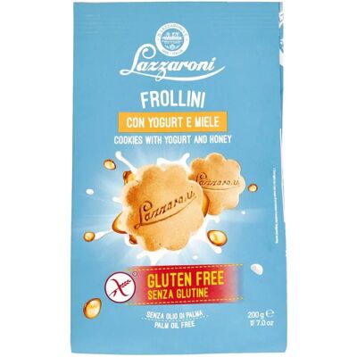 Lazzaroni Modello Yogurt Miele Biscotti Senza Glutine Lazzaroni Modello Yogurt Miele Biscotti Senza Glutine
