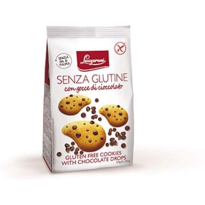 Lazzaroni Frollini con Gocce di Cioccolato - Senza Glutine Lazzaroni Frollini con Gocce di Cioccolato - Senza Glutine