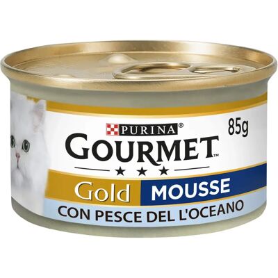 Gourmet Gold Vis Oceaan Kattenvoer - 85g Blik Gourmet Gold Vis Oceaan Kattenvoer - 85g Blik