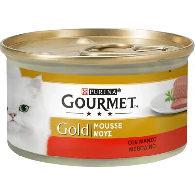 Gourmet Gold Katzenfutter Adult Mousse Rind Gourmet Gold Katzenfutter Adult Mousse Rind