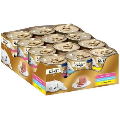 Purina Gourmet Gold - Gourmet Gold Gatto Mousse - Manzo Purina Gourmet Gold - Gourmet Gold Gatto Mousse - Manzo