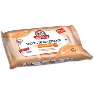 ELANCO - Sano e Bello Salviette - 50 pezzi - Salviette detergenti ELANCO - Sano e Bello Salviette - 50 pezzi - Salviette detergenti