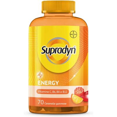 Bayer Supradyn Energy - Caramelle Multivitaminiche - Supporto Quotidiano Bayer Supradyn Energy - Caramelle Multivitaminiche - Supporto Quotidiano