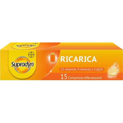 Bayer Supradyn Arancia - Multivitaminico con Coenzima Q10 - Energia & Immunità Bayer Supradyn Arancia - Multivitaminico con Coenzima Q10 - Energia & Immunità