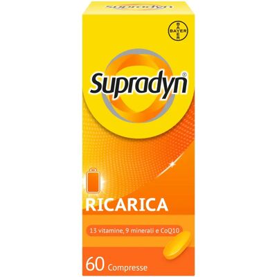 Bayer Supradyn Ricarica - Integratore Multivitaminico - Supporta Immunità & Energia Bayer Supradyn Ricarica - Integratore Multivitaminico - Supporta Immunità & Energia