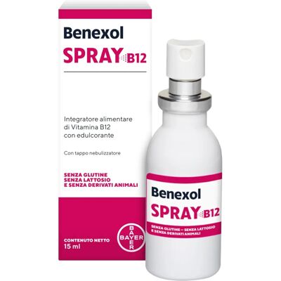Bayer Benexol B12 Spray Alta Dose - Integratore Alimentare Bayer Benexol B12 Spray Alta Dose - Integratore Alimentare