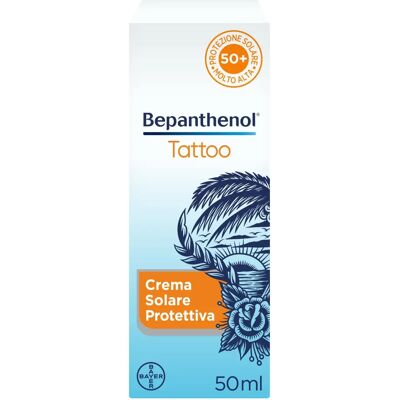 Bayer Spa Bepanthenol Crema Solare Tatuaggi SPF 50+ Bayer Spa Bepanthenol Crema Solare Tatuaggi SPF 50+