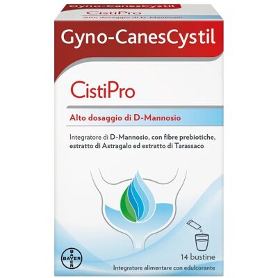 BAYER SpA Gyno-CanesCystil D-Mannosio Supporto Urinario - Integratore BAYER SpA Gyno-CanesCystil D-Mannosio Supporto Urinario - Integratore