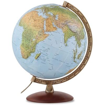 Nova Rico Primus Relief Niebieski Globus - Globe Nova Rico Primus Relief Niebieski Globus - Globe