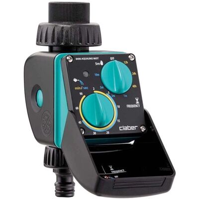 Temporizador de riego Claber Aquauno Mist - Automático, Fácil Temporizador de riego Claber Aquauno Mist - Automático, Fácil