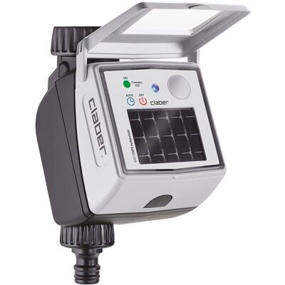 Programmateur d'arrosage Claber Tempo MyAquaSolar - Minuteur d'eau Programmateur d'arrosage Claber Tempo MyAquaSolar - Minuteur d'eau