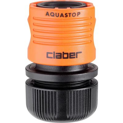 CLABER - Schnellanschluss mit AQUASTOP - 3/4 Zoll, bis 40 bar CLABER - Schnellanschluss mit AQUASTOP - 3/4 Zoll, bis 40 bar