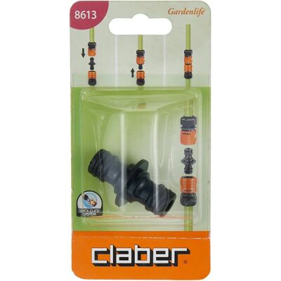 Raccord Bidirectionnel Claber - Raccords Quick-Click - Publicité Raccord Bidirectionnel Claber - Raccords Quick-Click - Publicité