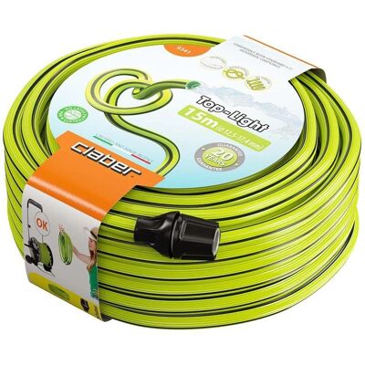 Manguera de Jardín Claber 15m Ligera Flexible Resistente a Nudos UV Manguera de Jardín Claber 15m Ligera Flexible Resistente a Nudos UV
