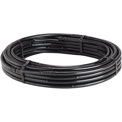 Tube Goutteur Claber - 13mm x 25m - Noir - Tube d'Irrigation Goutte-à-Goutte - Publicité Tube Goutteur Claber - 13mm x 25m - Noir - Tube d'Irrigation Goutte-à-Goutte - Publicité