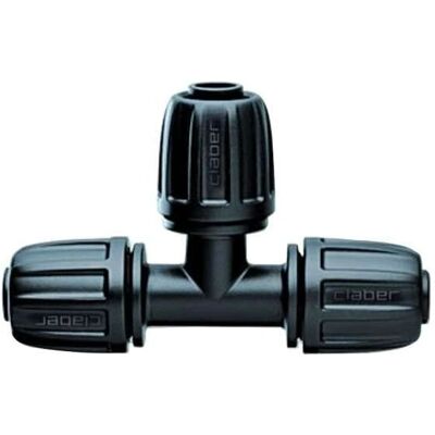 Claber 91029 - Irrigation System - 1/2-Inch Tee Connector Claber 91029 - Irrigation System - 1/2-Inch Tee Connector