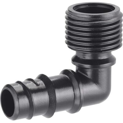 Claber Microirrigazione Gomito 1/2" - Pack 2 Claber Microirrigazione Gomito 1/2" - Pack 2