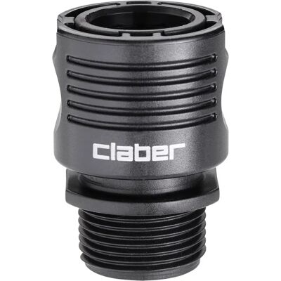 Claber 91494 Automatische Adapter - Vrouwelijk Quick-Click, 3/4" - Tuinverbinder Claber 91494 Automatische Adapter - Vrouwelijk Quick-Click, 3/4" - Tuinverbinder