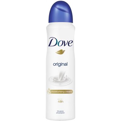 Dezodorant w sprayu Dove Original dla Kobiet - 150 ml Dezodorant w sprayu Dove Original dla Kobiet - 150 ml