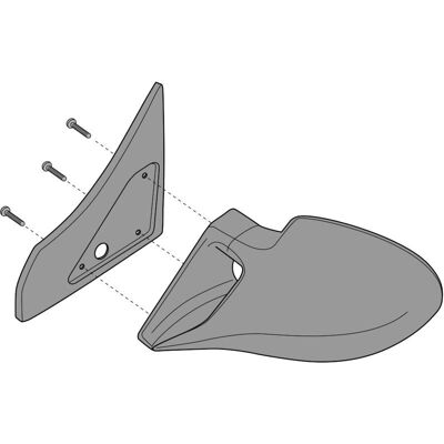PILOT - Citroen C3 - Gara - Specchio - Kit di montaggio specchi PILOT - Citroen C3 - Gara - Specchio - Kit di montaggio specchi