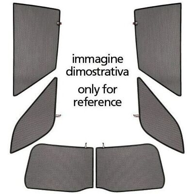 LAMPA - Kit Tendine Privacy - Fiat Tipo 5p - 4pc - Juego de visillos para coche LAMPA - Kit Tendine Privacy - Fiat Tipo 5p - 4pc - Juego de visillos para coche