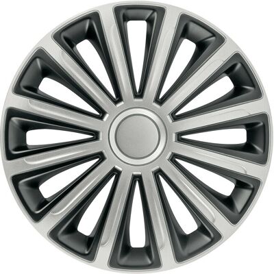 PILOT Bicolour Hubcap - 13 Inch - Set of 4 - Steel Wheels PILOT Bicolour Hubcap - 13 Inch - Set of 4 - Steel Wheels