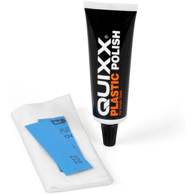 Quixx-Xerapol Kunststoffkratzer Entferner - Scheinwerfer, Armaturenbrett, Windschutzscheibe - Auto, Motorrad, Boot Quixx-Xerapol Kunststoffkratzer Entferner - Scheinwerfer, Armaturenbrett, Windschutzscheibe - Auto, Motorrad, Boot