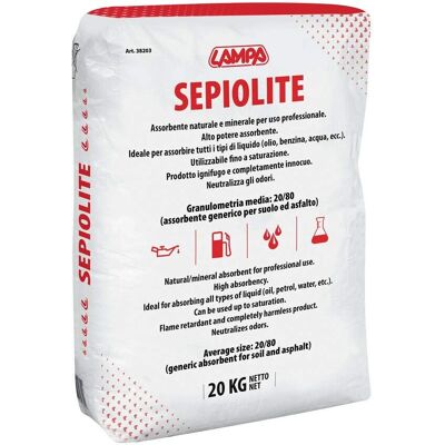 LAMPA - 38203 - Sepiolite - Material absorbente LAMPA - 38203 - Sepiolite - Material absorbente