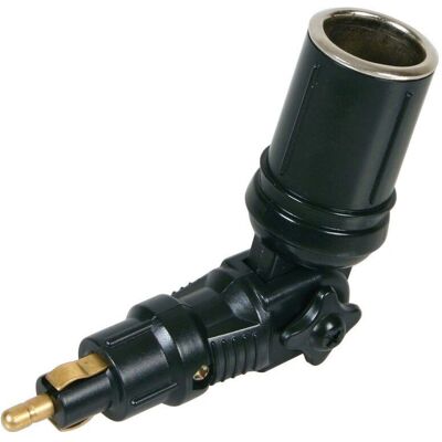 Adaptateur d'alimentation Lampa - 12/24V, Rotation 120°, Max 8A Adaptateur d'alimentation Lampa - 12/24V, Rotation 120°, Max 8A