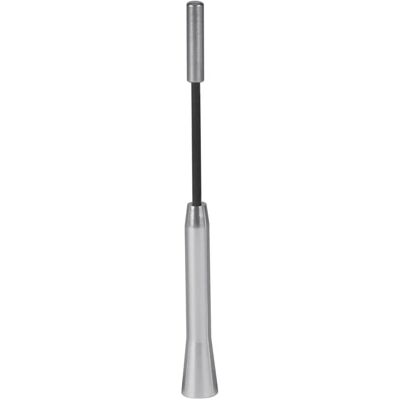 Poteau d'antenne en aluminium Pilot - Filetage de 5 mm pour VW, Audi, Seat, Opel - Type d'antenne Poteau d'antenne en aluminium Pilot - Filetage de 5 mm pour VW, Audi, Seat, Opel - Type d'antenne