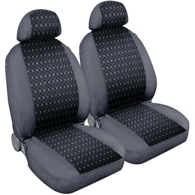 Fundas de asientos de coche cuadradas LAMPA - Antracita Fundas de asientos de coche cuadradas LAMPA - Antracita