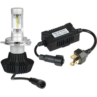 Bombilla LED H4 para coche - Kit de conversión de alta luminosidad Bombilla LED H4 para coche - Kit de conversión de alta luminosidad