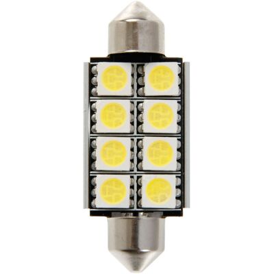PILOT 12V Hyper-Led 24 SMD Bombilla de luz para coche - SV8,5-8 PILOT 12V Hyper-Led 24 SMD Bombilla de luz para coche - SV8,5-8