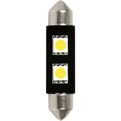 Bombilla de coche 12V - Polaridad doble - 28 Lm - SV8,5-8 Bombilla de coche 12V - Polaridad doble - 28 Lm - SV8,5-8