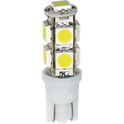 Pilot 12V T10 Weiße 9 SMD LED - Autoscheinwerfer Pilot 12V T10 Weiße 9 SMD LED - Autoscheinwerfer