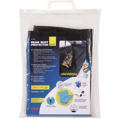 Lampa - Coprisedile Posteriore Basic - Nero - Coprisedile Auto Lampa - Coprisedile Posteriore Basic - Nero - Coprisedile Auto
