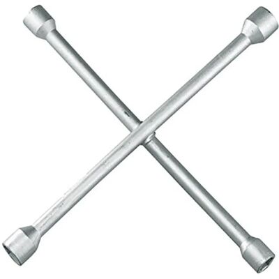 Lampa Cross Wheel Nut Wrench - Car Tire Tool - TUV Certifed Lampa Cross Wheel Nut Wrench - Car Tire Tool - TUV Certifed