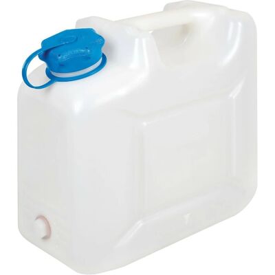 Lampa 12L Bidon en Polyéthylène avec Robinet - Usage Alimentaire Lampa 12L Bidon en Polyéthylène avec Robinet - Usage Alimentaire