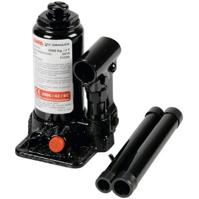 TCP Hydraulic Bottle Jack - 2000kg - Lift 163-325mm - 2-Year Warranty TCP Hydraulic Bottle Jack - 2000kg - Lift 163-325mm - 2-Year Warranty