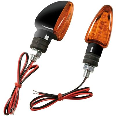 Kierunkowskazy LED Arrow do motocykli - Czarny - Kierunkowskazy motorowe Kierunkowskazy LED Arrow do motocykli - Czarny - Kierunkowskazy motorowe