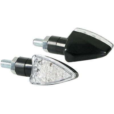 Frecce Arrow-2 Lampki kierunkowskazowe LED do motocykla - Czarny Frecce Arrow-2 Lampki kierunkowskazowe LED do motocykla - Czarny