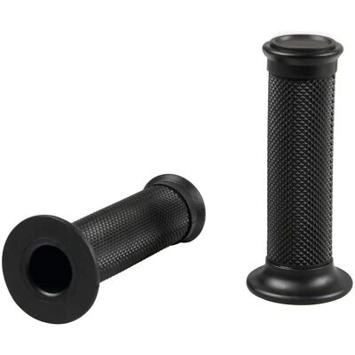Zwarte sportieve rubber handvatten - Handvatten Zwarte sportieve rubber handvatten - Handvatten